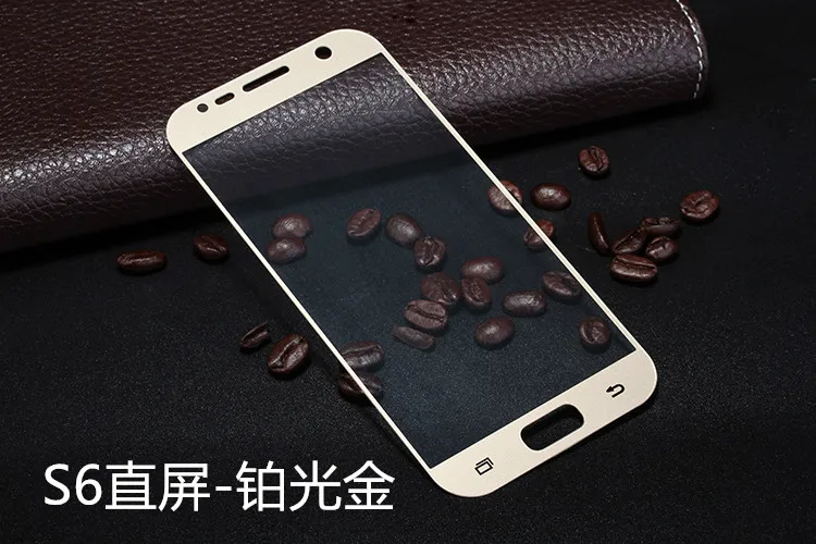 Высококачественная Защитная пленка для экрана из закаленного стекла samsung S6 edge plus