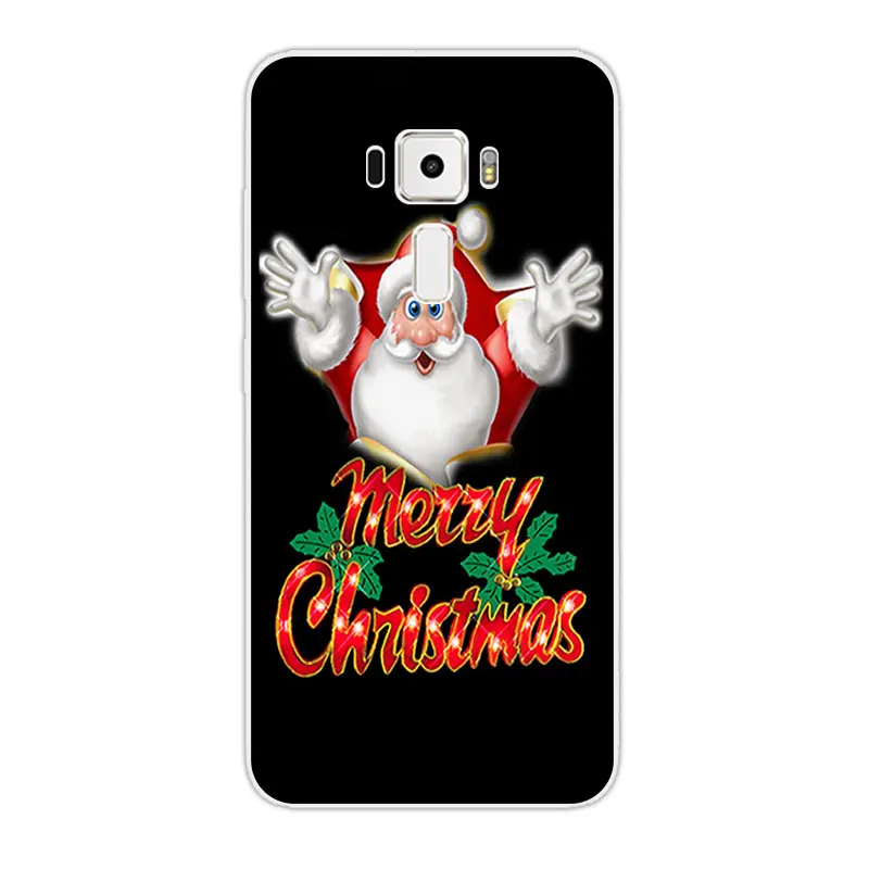 34 Для Asus Zenfone 3 ZE552KL ZE520KL Max ZC550KL ультра тонкий чехол из ТПУ и силикона с рождественскую ночь задняя крышка из прозрачного Fundas 5,5 дюймов Coque - Цвет: 34