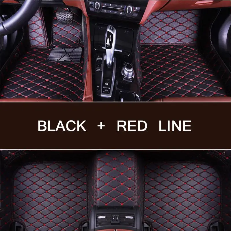 Top Quality 3D car floor mat for nissan foot pad 9 colors red brown black Beige leather waterproof mats | Автомобили и мотоциклы