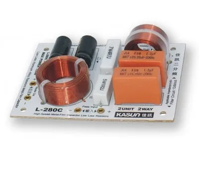 1 шт. двухполосный преобразователь частоты Hi Fi аудио кроссовер с делителем L 280C 130