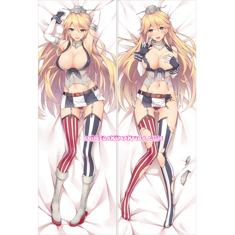 Kantai Collection kanклей Dakimakura Iowa аниме девушка обнимающая Подушка Чехол
