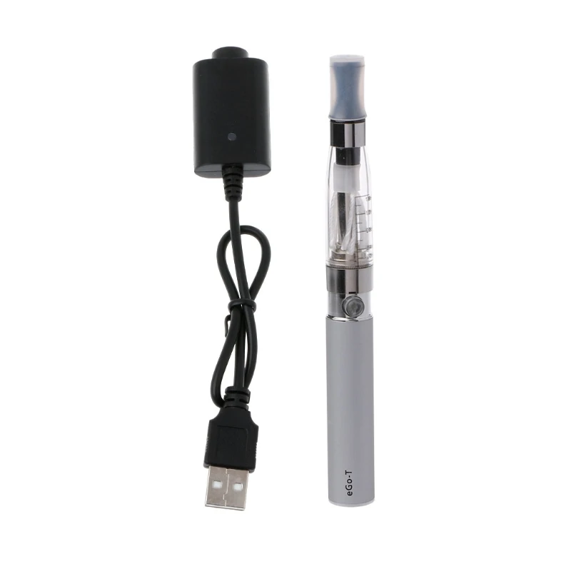 Elronic сигареты Elronics Е-сигарета Vape ручка комплект 650/900/1100 мАч для эго CE4 - Цвет: Серебристый