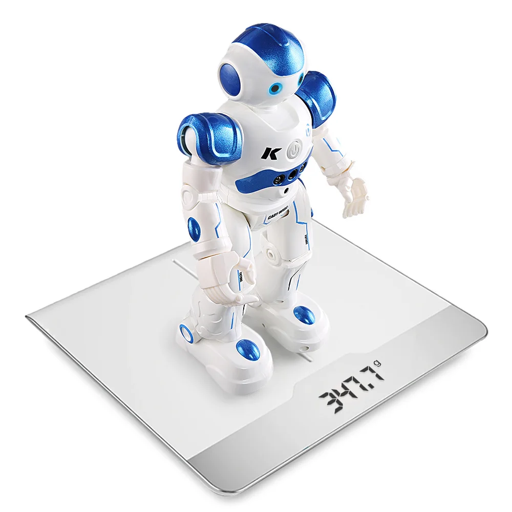 RC Robot Toy JJRC R2 2.4G Intelligent Programming Gesture Sensor Singing Dancing Display Candy Action Figure Robots for Kids|action figure|robot