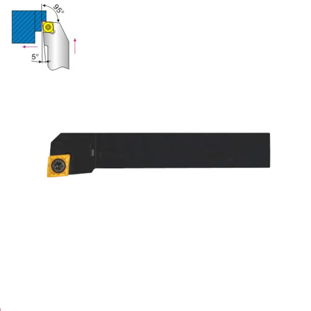 

ZIYI 1pcs SCLCR 1616H06 Lathe Turning Holder For CC..0602 Insert Free Shipping