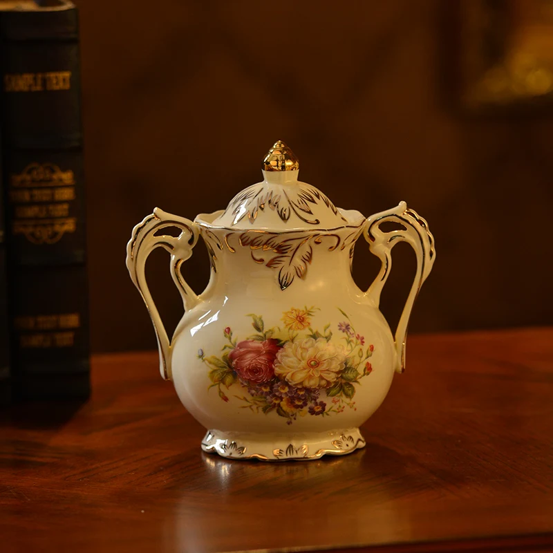 Керамическая сахарница банки для соли и специй кухонный инструмент|ceramic sugar bowl|sugar