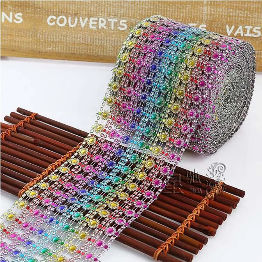 10 метров Творческий красочные подсолнечника ряд сверла имитация бурение полые