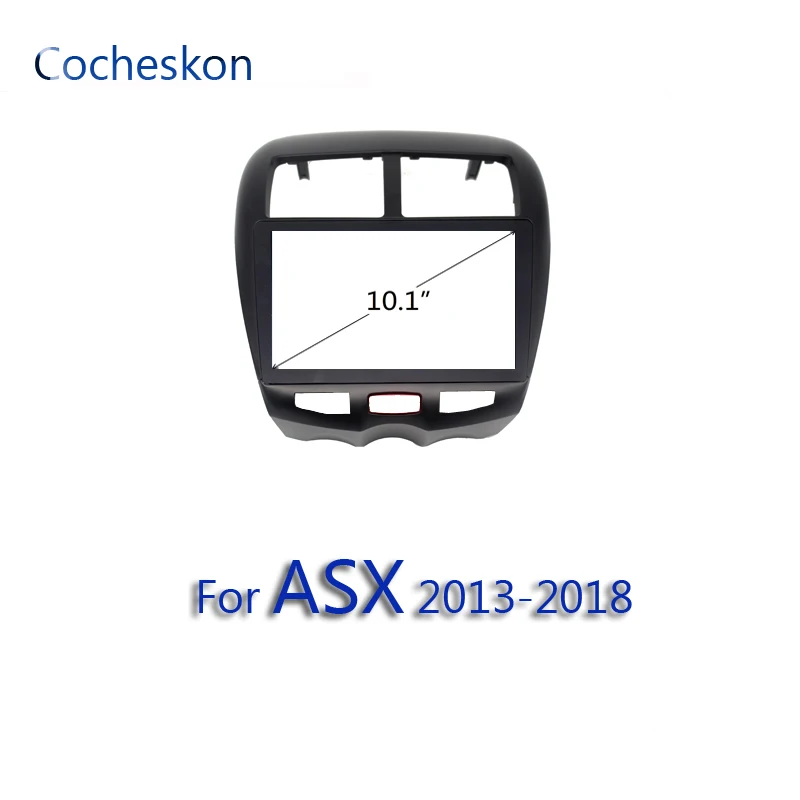 Для 2 din Mitsubishi ASX аксессуары 2016-2019 Автомобильная рамка для камеры заднего вида |