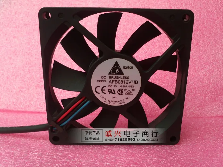 Для delta fan 8015 8 см 80 15 12 В 0.30a afb0812vhb|delta fan|8015 fan8cm |