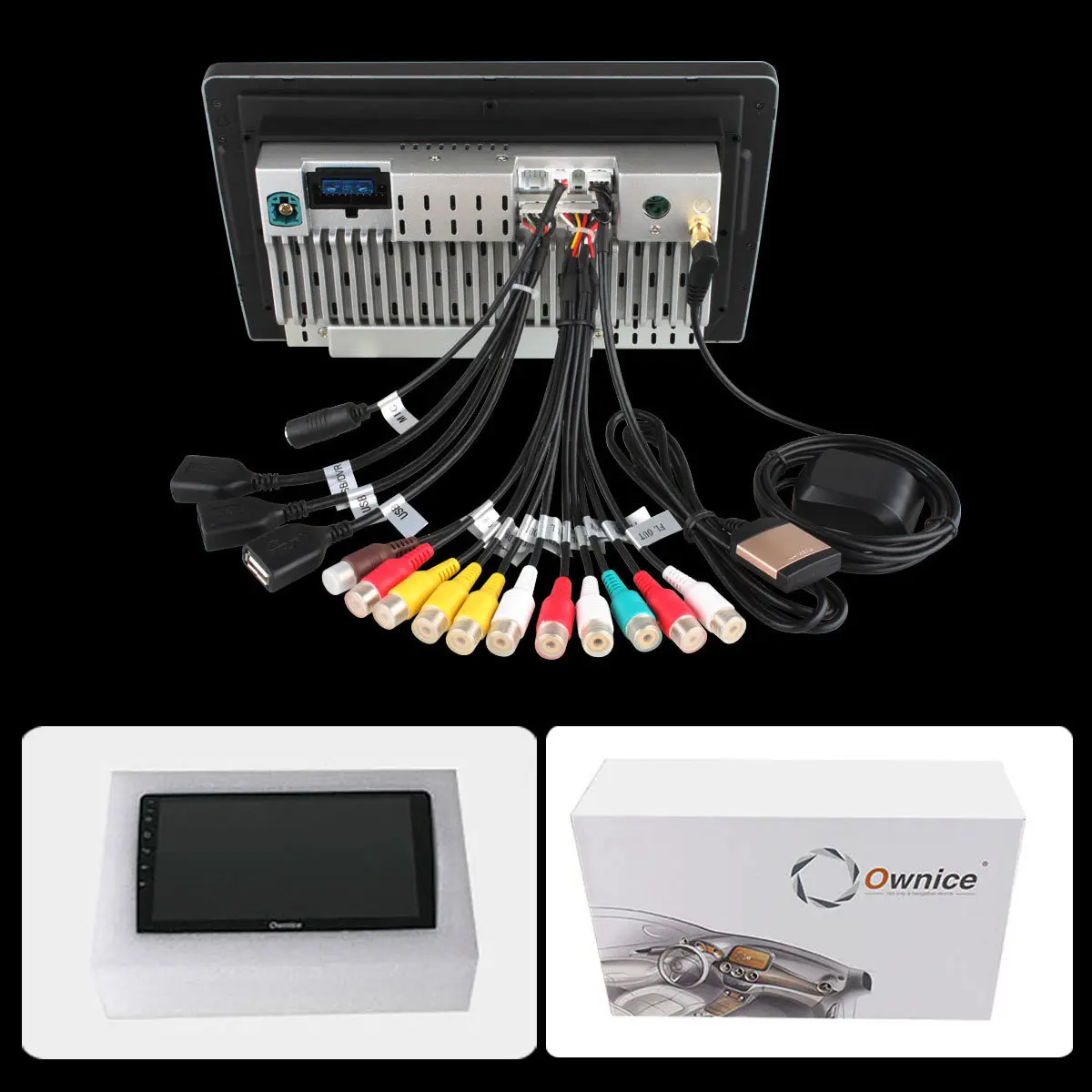 Ownice 8 Core 10.1 "Android 6.0 автомобиль Радио стерео dvd плеер GPS для CR V Corolla Tucson Octavia фокус 408