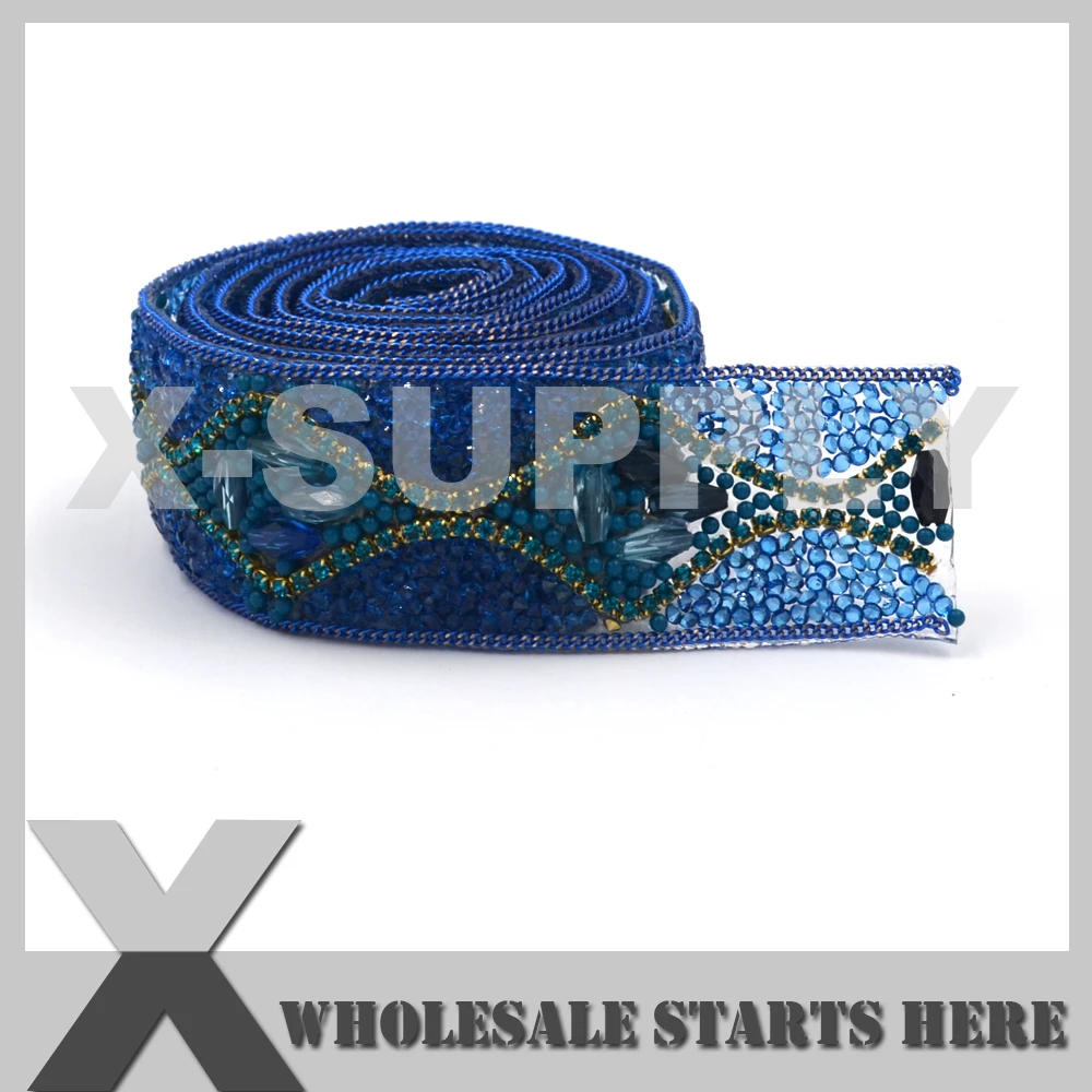 (Ширина 2 9 см) Новые Стразы бисерная обвязка используется для свадебного платья