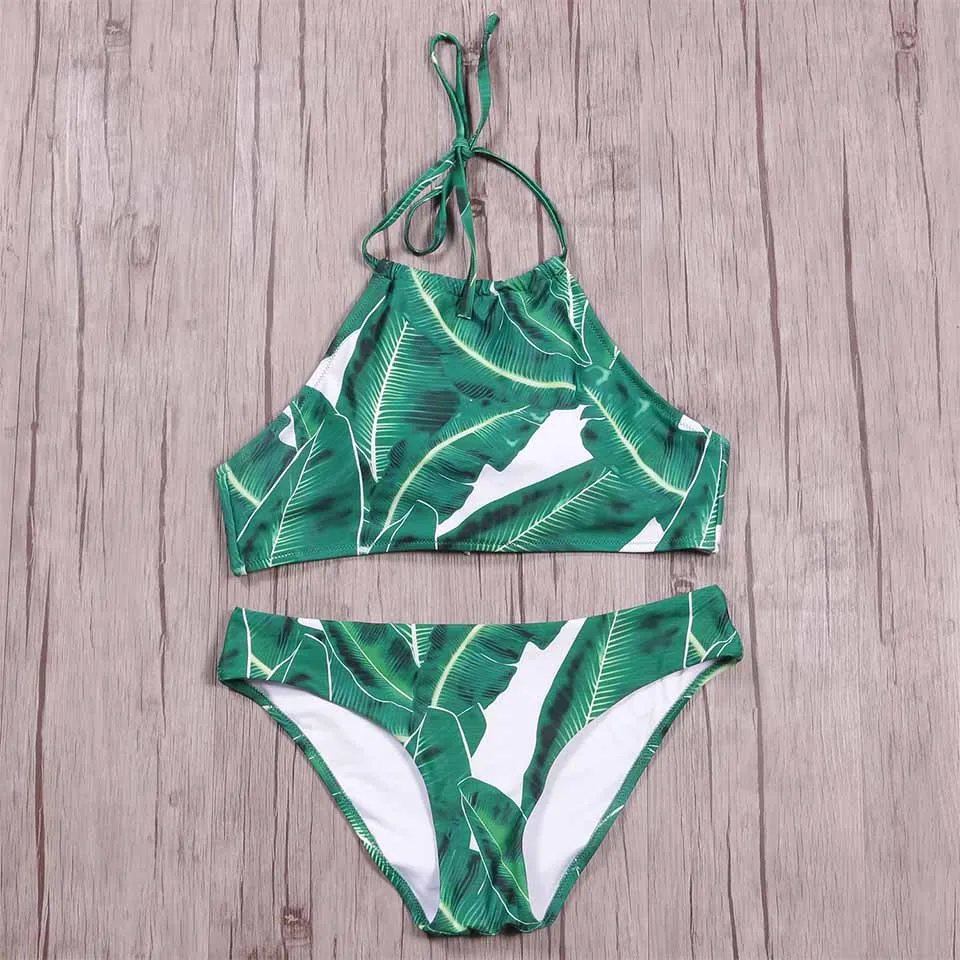 Новинка 2019 года купальник Raintropic бикини пикантный женский летнее бандо комплект с