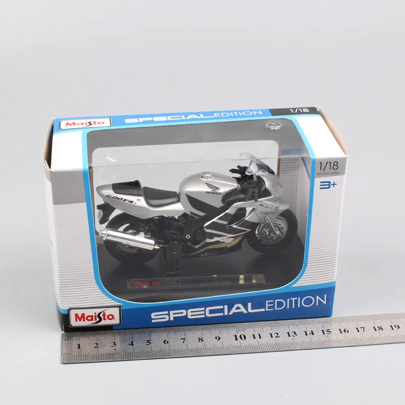 1:18 Масштаб Мини Maisto Honda CBR 600F4 600F Hurricane sportbikes литой мотоцикл реплики Игрушечная модель велосипеда 2000 для коллекции