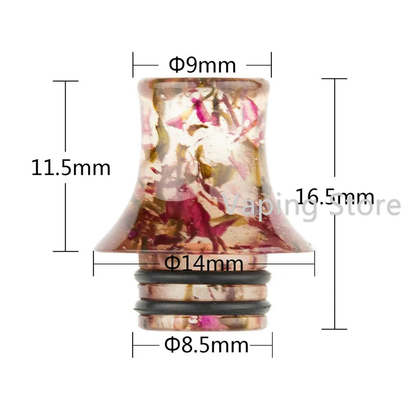 Цветной полимерный капельный наконечник Ultem 510 MTL для Wismec AMOR NS Tank/LE Dripper RDA/Merlin Nano