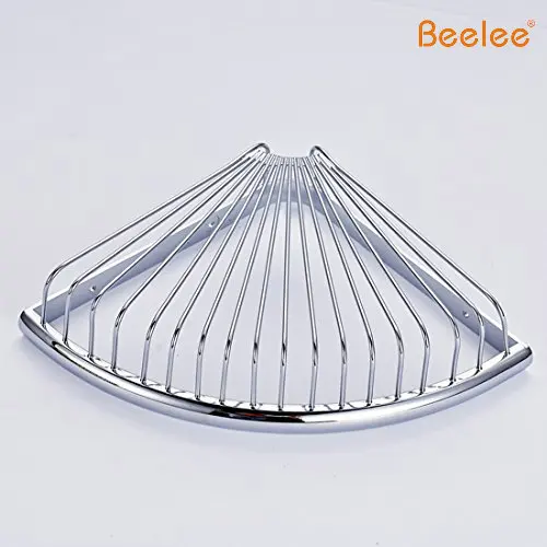 Угловые полки для ванной Beelee BA8401C из алюминиевого сплава держатель мыла и шампуня