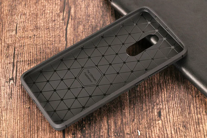 Противоударный силиконовый чехол из углеродного волокна и ТПУ для Xiaomi Redmi Note 4 Pro