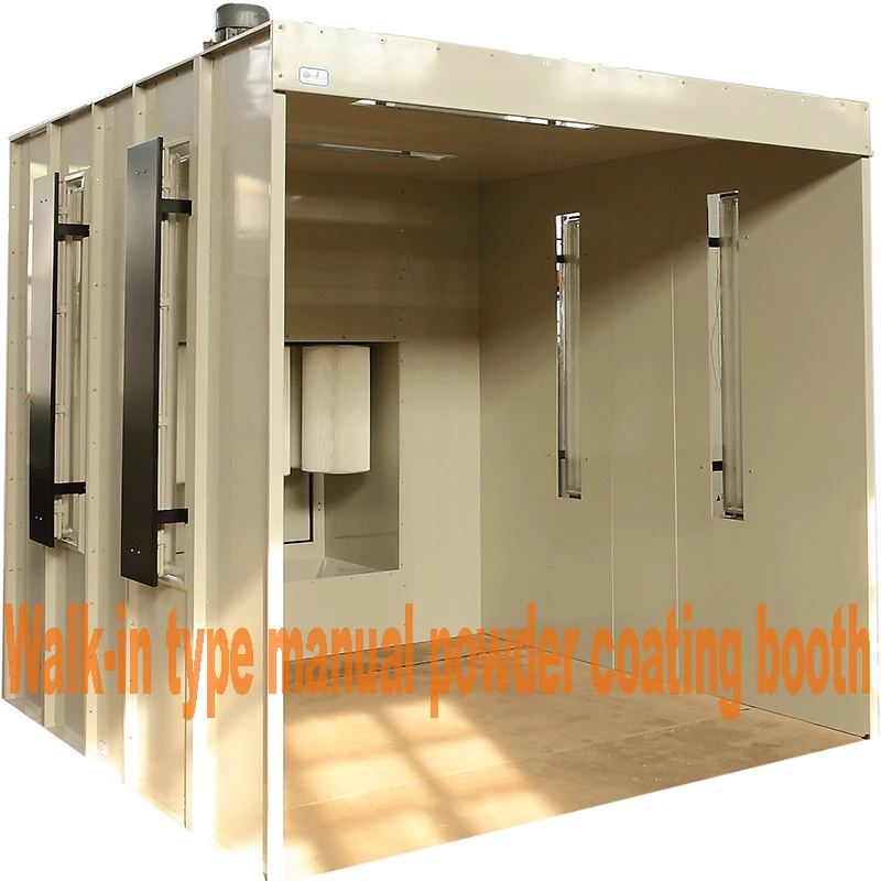 PCBM 250 электростатического порошкового покрытия стенд порошка спрей