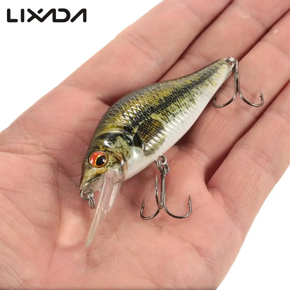 Lixada 8 5 см/10 г Реалистичная рыболовная приманка бионическая 3D для рыбалки с