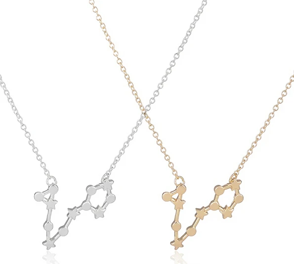 Рыбы колье Знак зодиака Астрология Созвездие подвеска ожерелье ювелирные