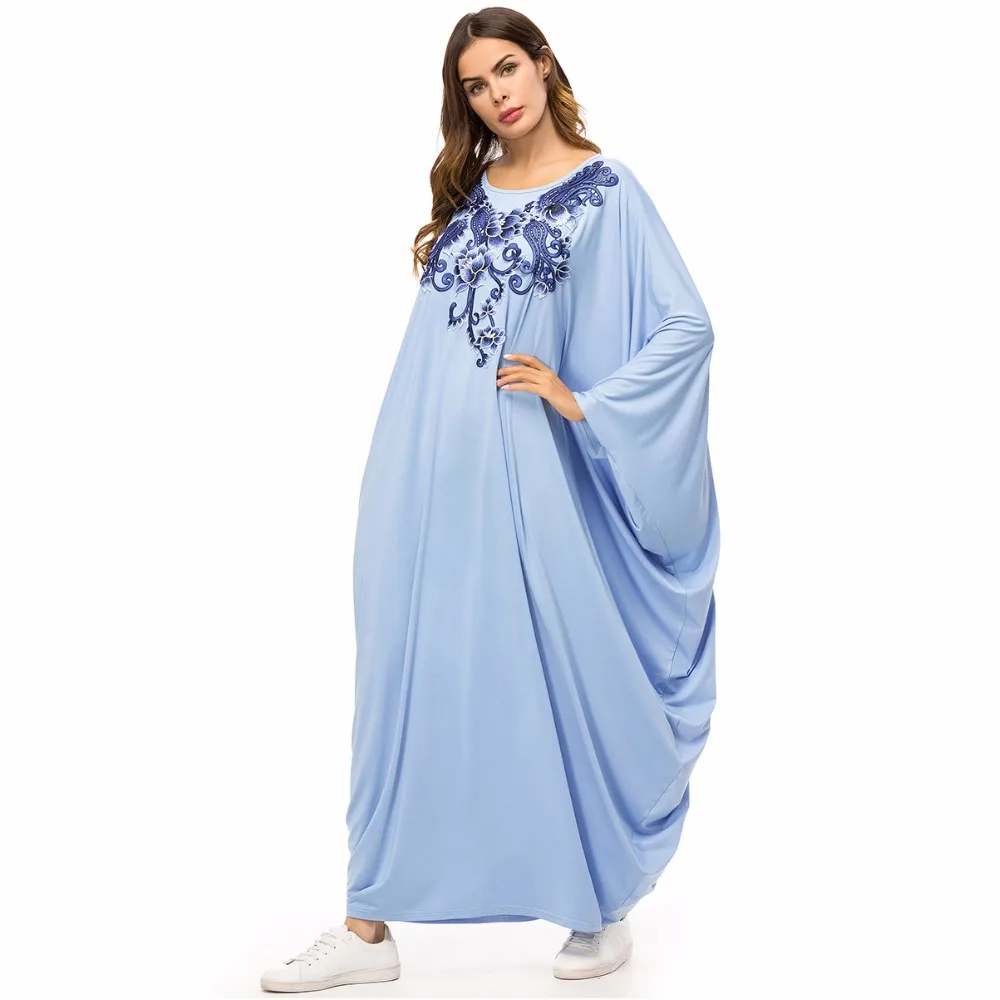Babalet женское осеннее Новое Элегантное мусульманское платье ислам Дубаи длинное