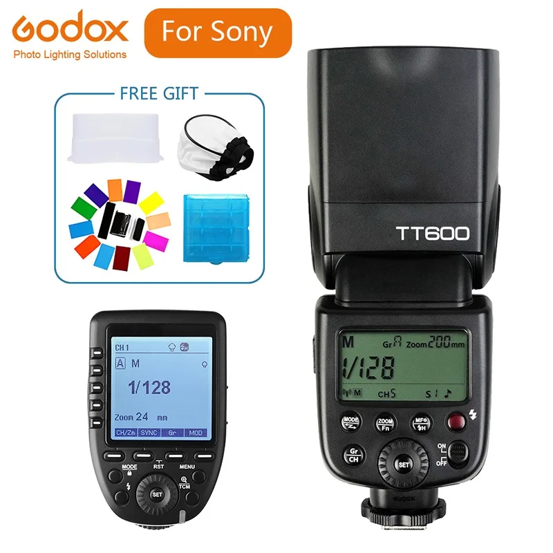for Sony Беспроводная фотовспышка Godox TT600 2,4G+ Xpro-C/N/S/F/O, беспроводной триггер для Canon, Nikon, sony, Fujifilm, Olympus - Цвет: for Sony
