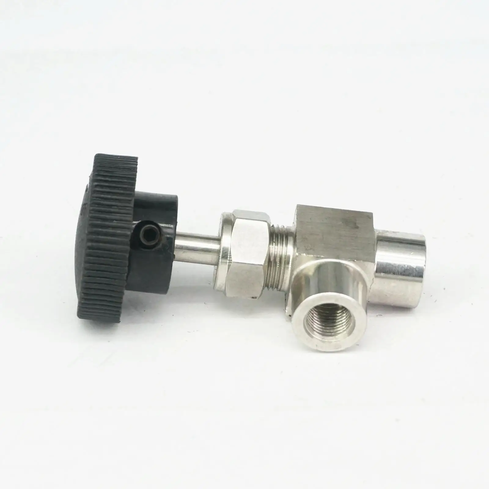 Игольчатый клапан BSPP с внутренним колено 1/8 контроль расхода из нержавеющей