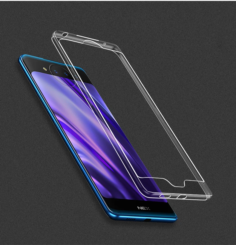 Мягкий ТПУ чехол NEX2 для Vivo NEX 2 Чехол 6 39 ''противоударный прозрачный полный