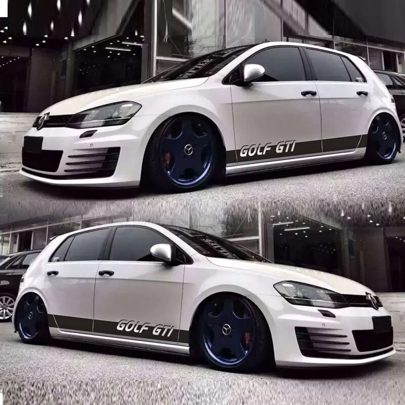 World Datong наклейка снаружи автомобиля для VOLKSWAGEN GOLF GTI 5 6 7 спортивные наклейки для тела авто наклейки s