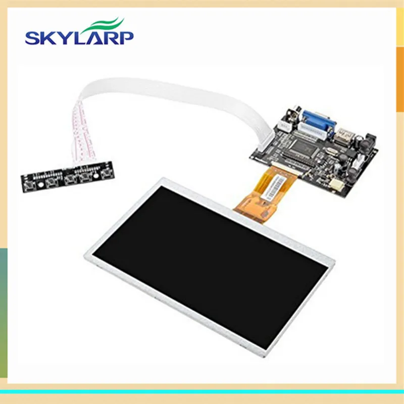 7-дюймовый ЖК-экран Skylarpu для Raspberry Pi TFT-монитор с HDMI VGA плата драйвера контроллер