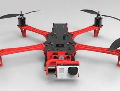 2 осевой бесщеточный карданный подвес для квадрокоптера TBS Black Sheep с 3D принтом Gopro