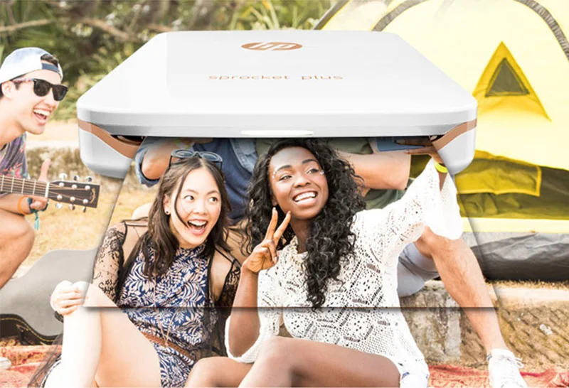 20 листов/коробка фотобумага Zink 5,8*8,7 см(x 3,4 дюйма) для hp Sprocket Plus фотопринтеров портативная печать с липкой основой