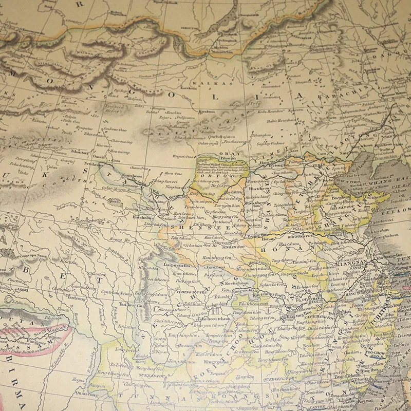 2 шт. плакаты с картой мира крафт бумага 72 5*47 см|Карты| |