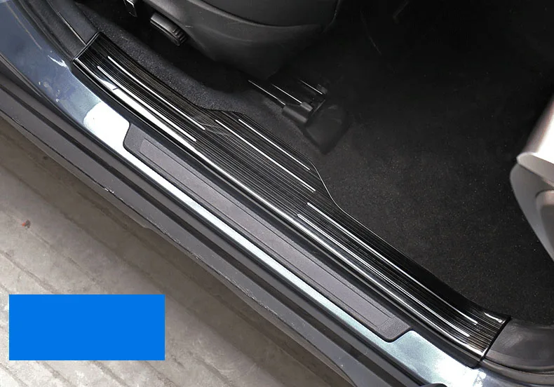 Lsrtw2017 из нержавеющей стали двери автомобиля порог защиты планки для subaru outback