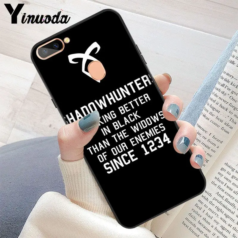 Чехол для телефона Yinuoda shadowhunters DIY с принтом OPPO R17 Neo R11S Plus R9 R9S | Мобильные телефоны и