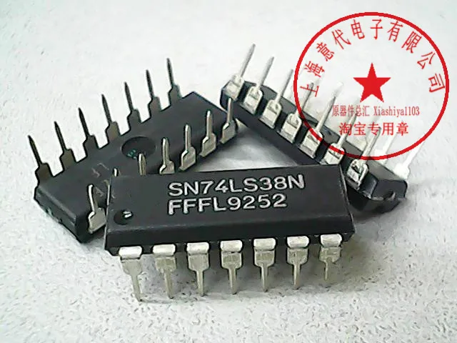 10 шт. SN74LS38N 74LS38 DIP 14 оригинальный в наличии QUAD 2 вход NAND BUFFER IC новый|10pcs|pcs |