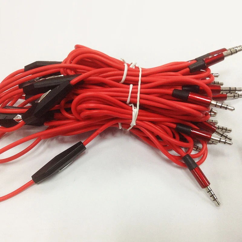 5pcs Replacement Volume Control Talk Cable Aux Cord Mic for Dr Dre Beats Solo/Studio Durable Wire red | Электроника