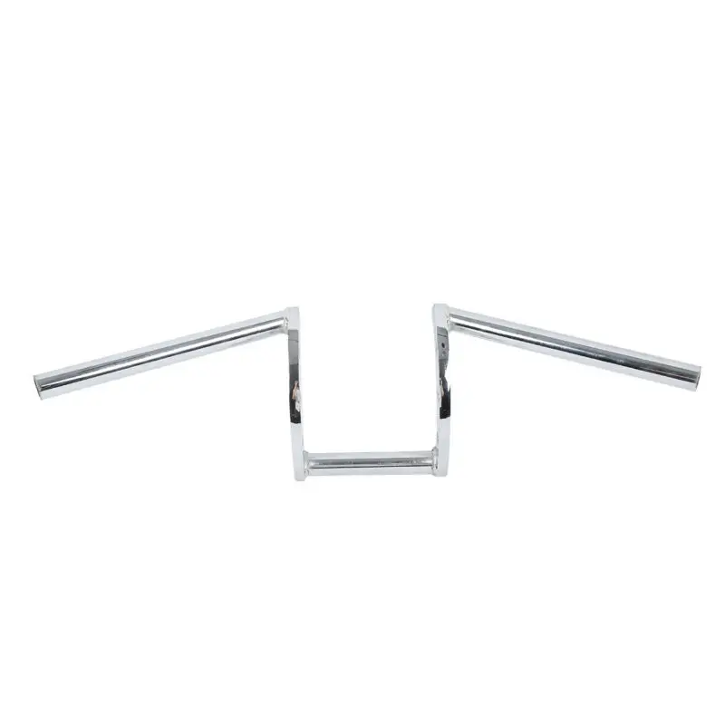 chrome Руль мотоцикла " Z Bars для Harley кафе Softail Dyna Sportster Honda Yamaha Suzuki Kawasaki Custom Bobber Chopper - Цвет: chrome
