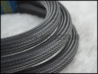 10m 16mm nylon sleeve nylon mesh braided sleeving for diy hifi power cable