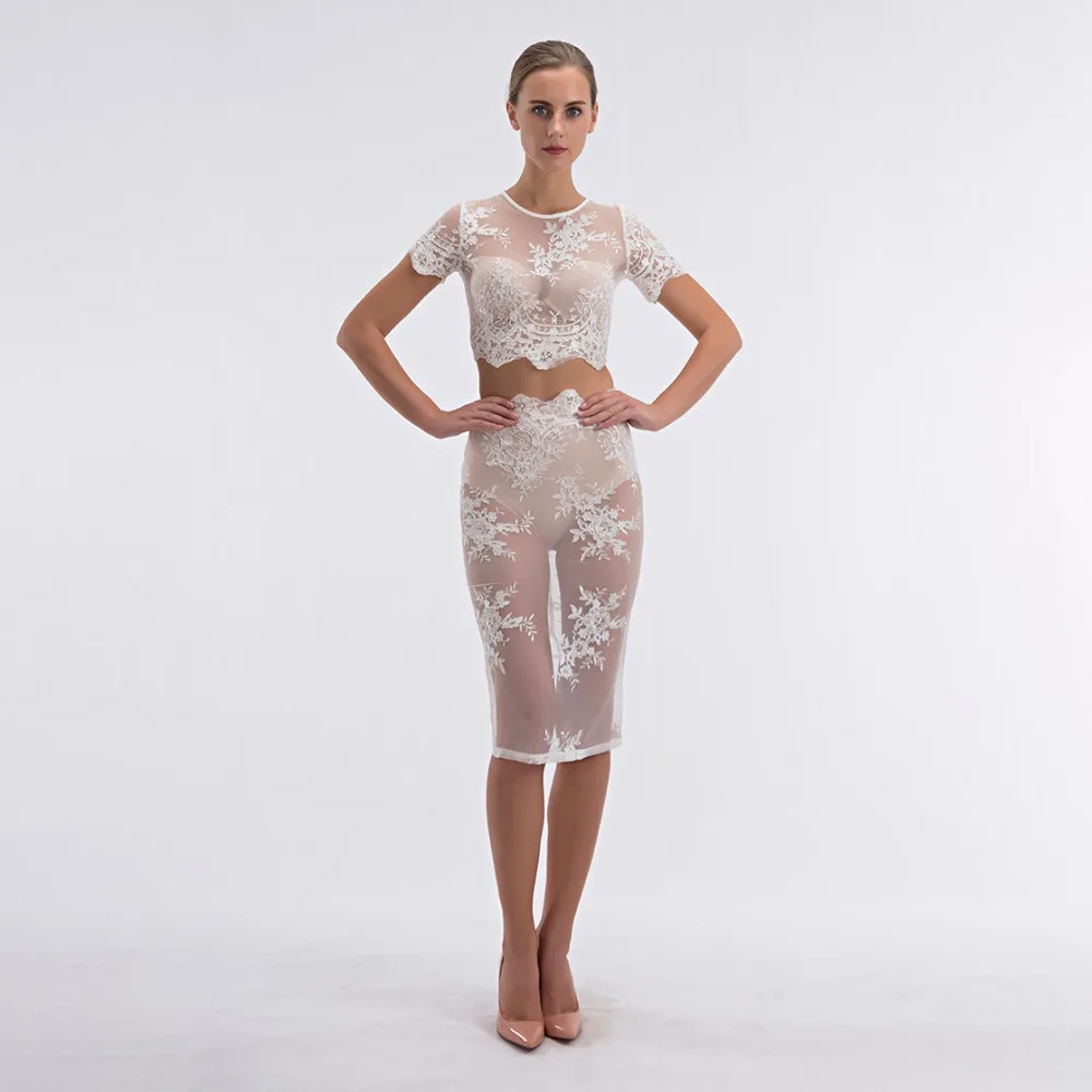 Сексуальное кружевное платье из двух частей высокого качества|lace dress|dress qualitylace two