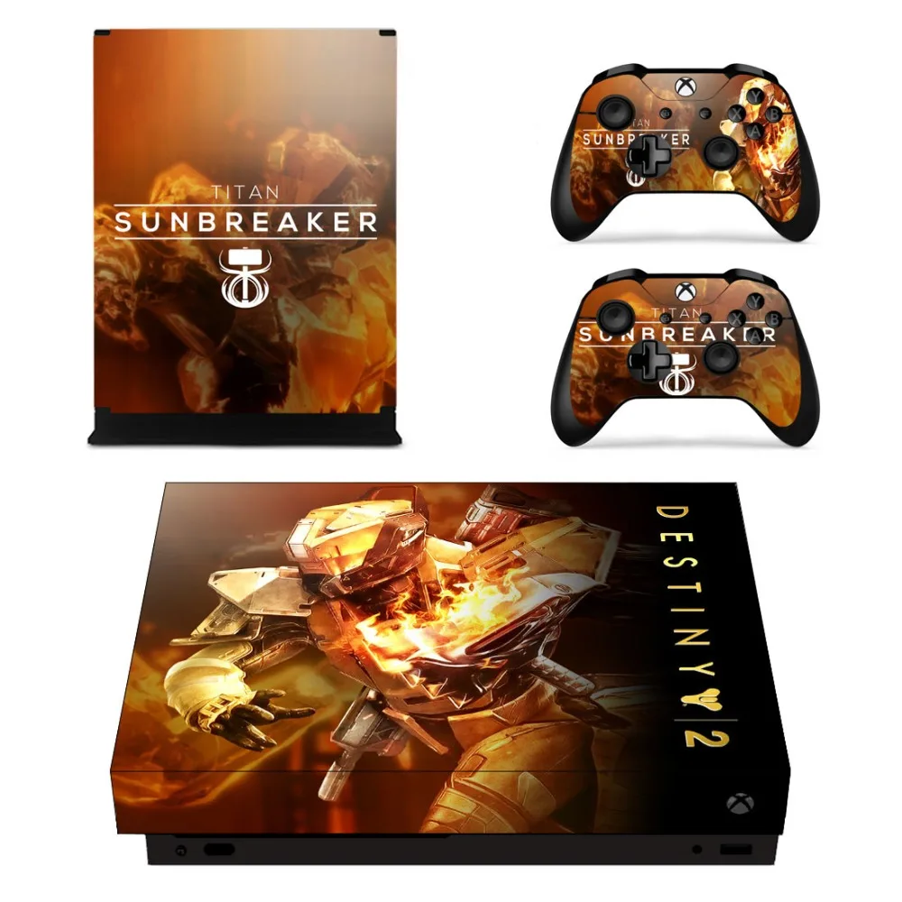 Fortuny 2 стикер s наклейка кожи для Microsoft Xbox One X консоль и контроллер геймпад Горячая