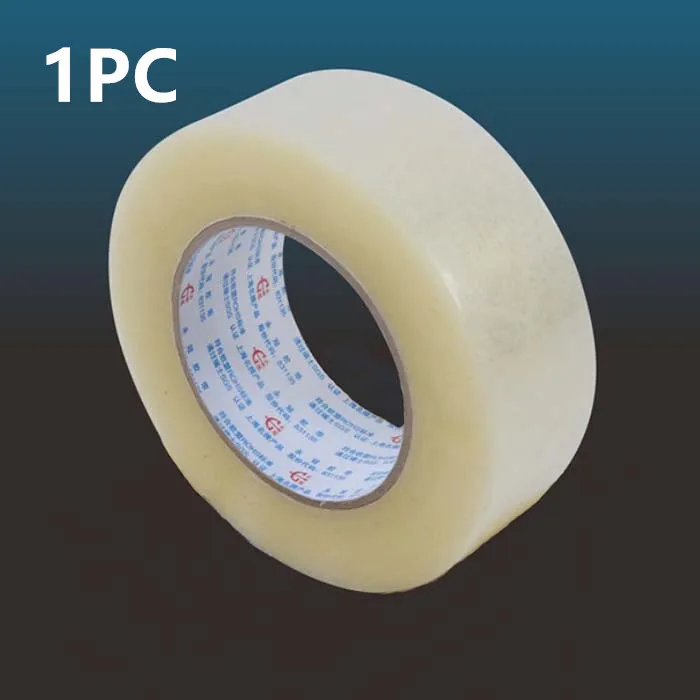 1PC White 1 рулон 50 мм* 150 м прозрачная упаковка прочная клейкая лента клей уплотнительная лента герметик для картонной упаковки пластиковая Экспресс-упаковочная лента - Цвет: 1PC White