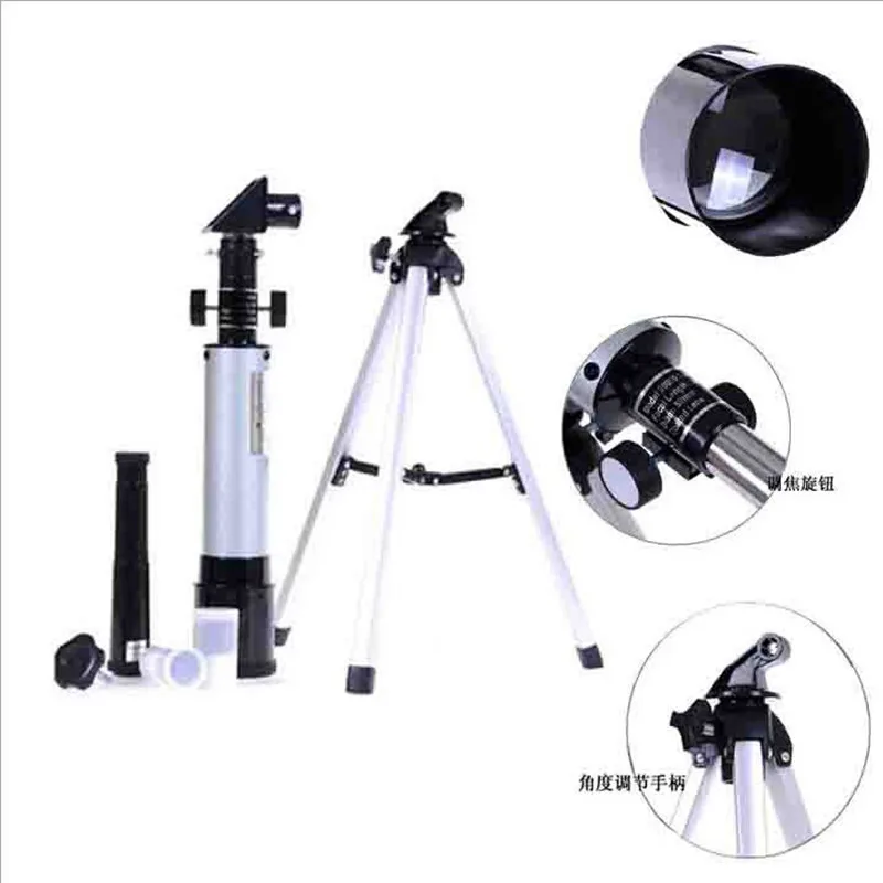 Монокулярный астрономический телескоп высокого качества 360/50 мм для открытой