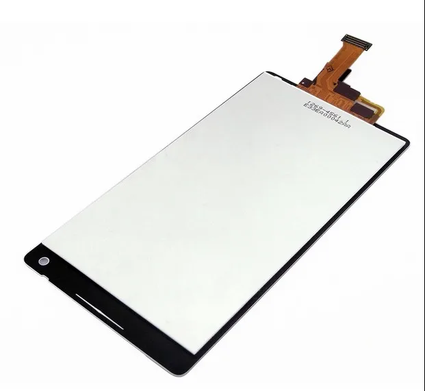 Белый для sony Xperia ZL L35h C6503 Белый ЖК-дисплей экран в полной комплектации панель+ сенсорный экран дигитайзер стекло Assembl