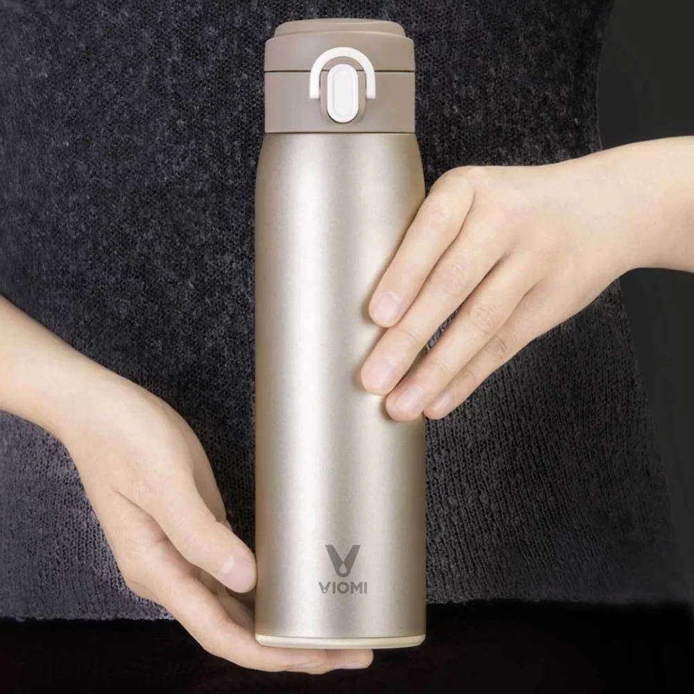 Термос-чашка Xiaomi VIOMI Mijia, 300 мл/460 мл, изоляционная чашка из нержавеющей стали, портативная Вакуумная бутылка для воды, термос-чашка, 24 часа
