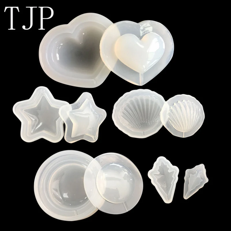 Полукруглая форма для изготовления ювелирных изделий Прозрачная