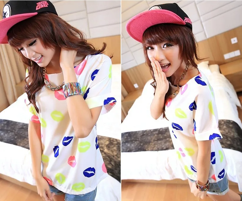 Повседневная Блузка рубашка с 19 узорами брендовая дешевая Женская одежда