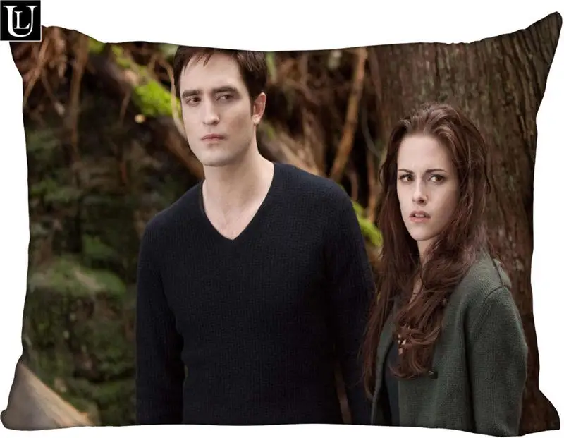 Pillowcase Пользовательские Сумеречная Прямоугольная подушка размер 45x35 см(одна сторона) печать на заказ молния полиэстер хлопок наволочка больше размер - Цвет: Pillowcase