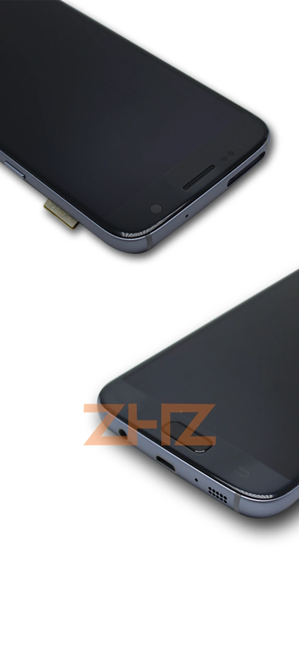 Super amoled для samsung Galaxy S7 lcd G930F дисплей кодирующий преобразователь сенсорного экрана в сборе с рамкой для samsung s7 запасные части инструменты