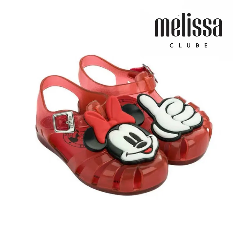 Melissa/обувь сандалии с Микки и Минни Новинка 2019 года для девочек детские летние