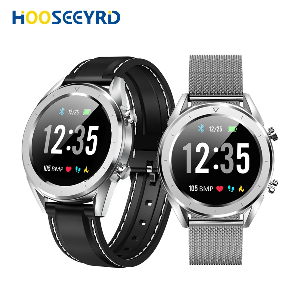 Для мужчин Smart Watch ЭКГ IP68 Водонепроницаемый частота сердечных сокращений монитор