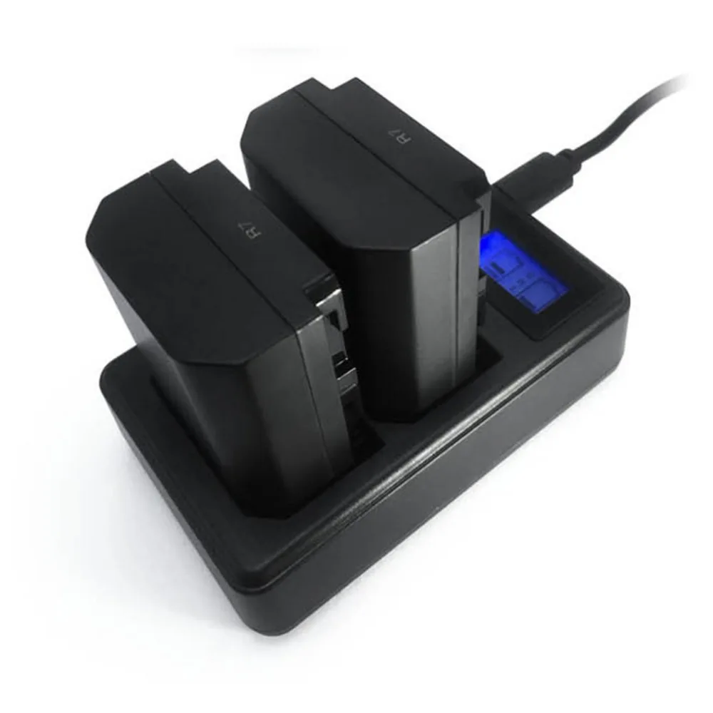 LP E6 сменная батарея умный светодиодный двойной USB зарядное устройство для Canon E6/LP